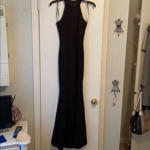 Black gown dress